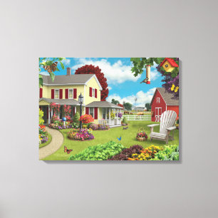Impressão do "Home" das canvas país de Alan Gian