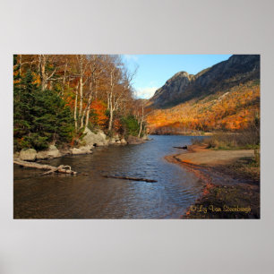 Impressão do lago profile, New Hampshire