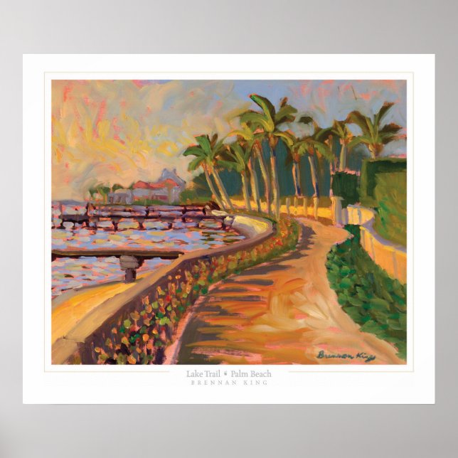 Impressão do Lago Trail (Frente)