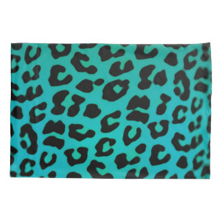 Impressão do leopardo da fantasia da cerceta