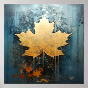 Impressão do Maple Folle Canadense