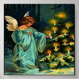 Impressão do Natal do anjo