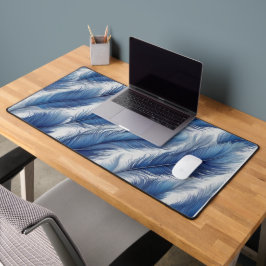 Impressão do padrão de pena azul