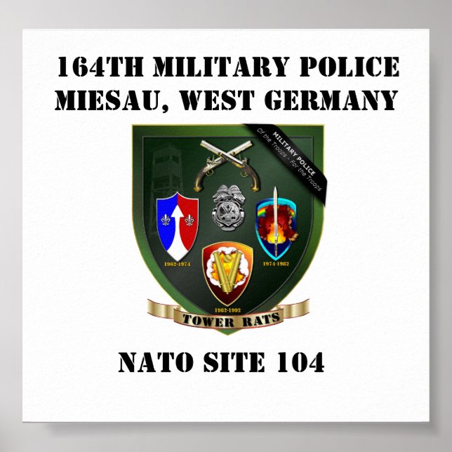 Impressão do Patch de Ratos de Torre (Frente)