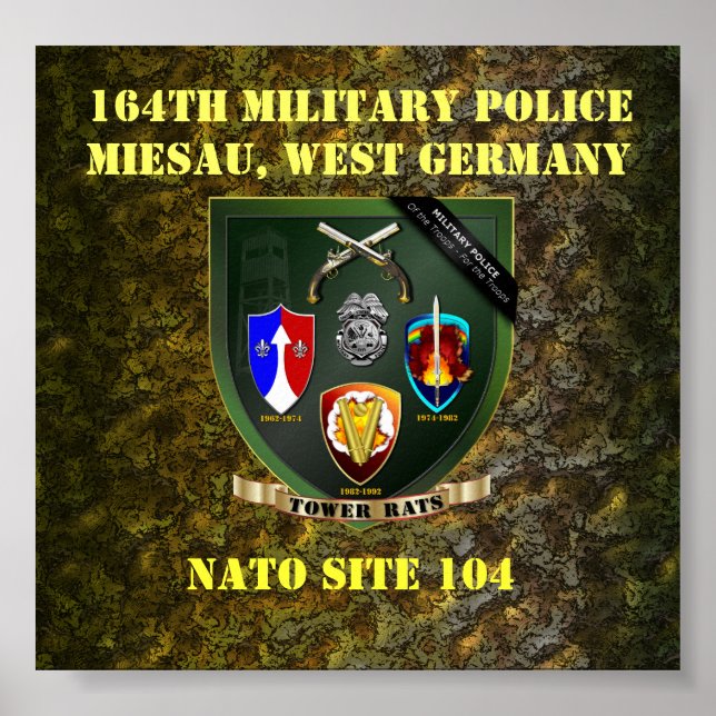 Impressão do Patch de Ratos de Torre (Frente)