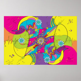 impressão do portal de energia CHI de 36"x24"