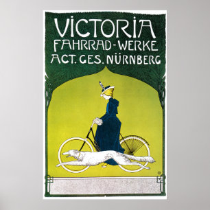 Impressão do poster: Bicicletas de Victoria