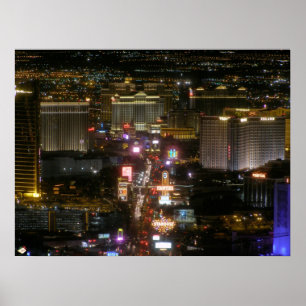 Impressão do poster da tira de Las Vegas