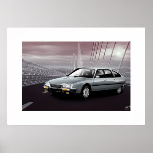 Impressão do poster de Citroen CX GTI mk1