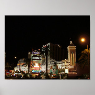 Impressão do poster de Las Vegas do passeio à