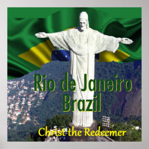 Impressão do POSTER de Rio de Janeiro Brasil