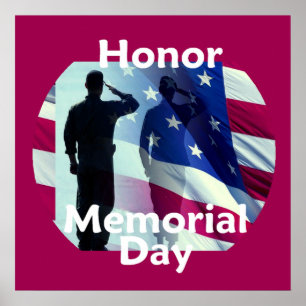 Impressão do POSTER do MEMORIAL DAY