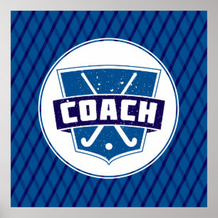 Impressão do poster do protetor do treinador de