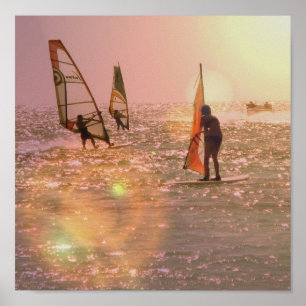 Impressão do poster dos Windsurfers