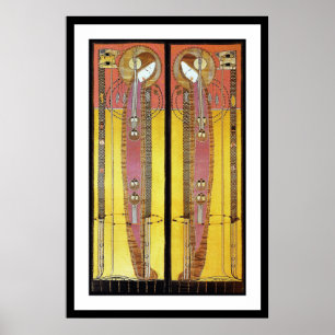 Impressão do poster:  Painéis bordados