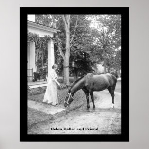 IMPRESSÃO do POSTER VINTAGE de Hellen Keller