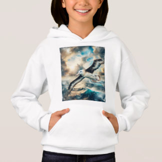 Impressão do Pullover Hoodie Albatross de Garota
