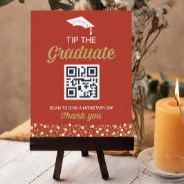 Impressão do Script Gold Foil Dica do Formando