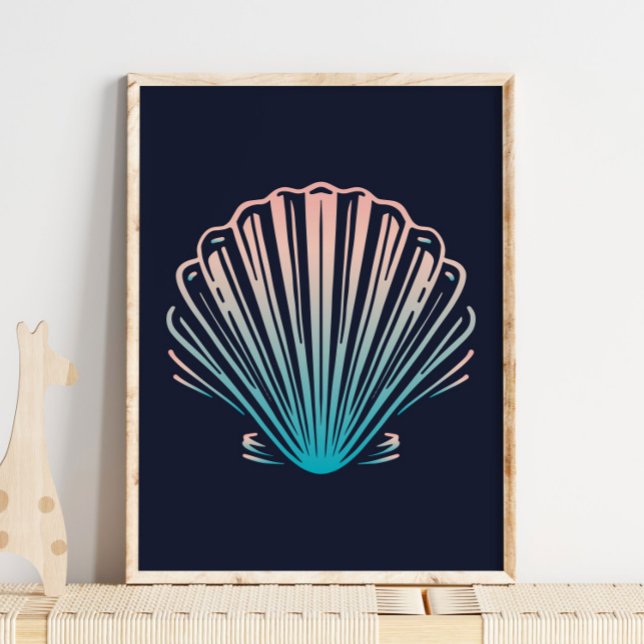 Impressão do Sea Shell | Impressão de Muralha da Z (Criador carregado)