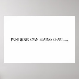 IMPRESSÃO DO SEU PRÓPRIO GRÁFICO DE LUGARES