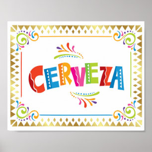 Impressão do sinal da cerveja do partido da festa