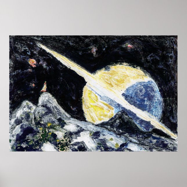 Impressão do Space Wanderer Art (Frente)