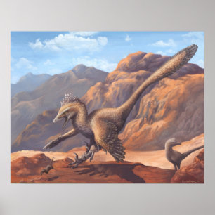 Impressão do Velociraptor