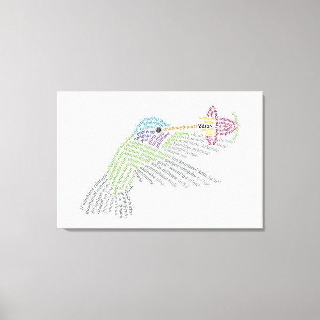 Impressão do World Word Hummingbird (Frente)