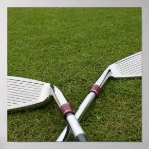 Impressão dos clubes de golfe