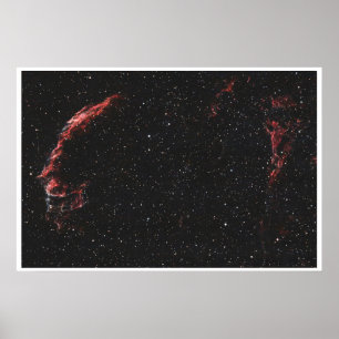Impressão em Acrílico da Nebulosa do Véu Arte de