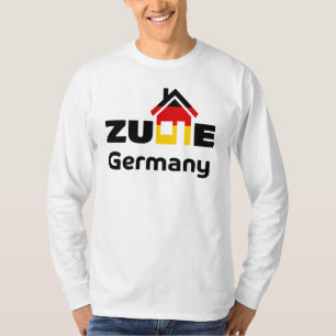 Impressão em alemão na camiseta