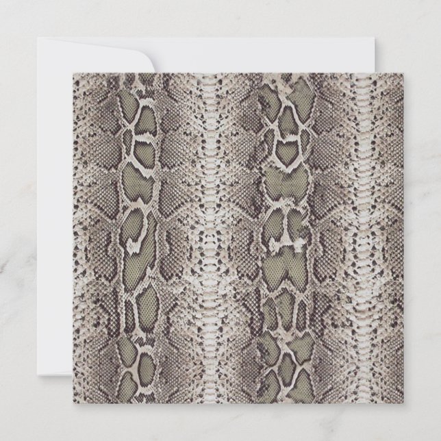 Impressão em animais de pele cobra (Frente)