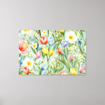 С terrível Campo Floral Primavera. Pintura