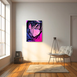 Impressão Em Tela アートパネル Art Panel|ドアップ close-up|寿司娘 GenerativeAI