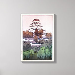 Impressão Em Tela 姫路城, castelo de Himeji, Hiroshi Yoshida, Woo