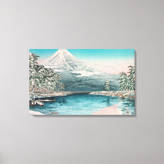 Impressão Em Tela 浮世絵キャンバス ukiyoe 高橋松亭 「田子の浦」