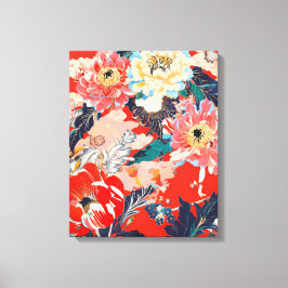 Impressão Em Tela 百花繚乱 Reimagined2