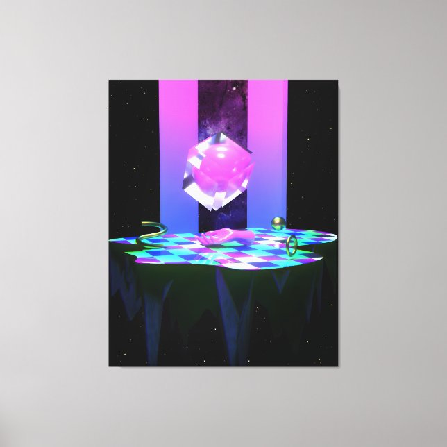 Impressão Em Tela ｔｈｅ　ｉｓｌａｎｄ　は ヾ (Frente)