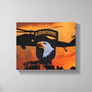 Impressão Em Tela 10101 ruas de bordo gritando águias veteranas
