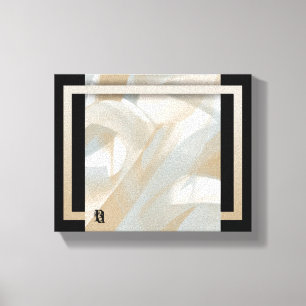 Impressão Em Tela 10x8" Sandy Tornado Trend Abstrato Art Beige