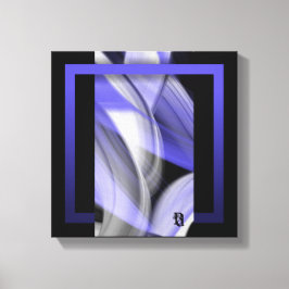 Impressão Em Tela 12x12" Lavender Moon Trend Abstract Art Violet