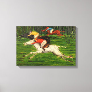 Impressão Em Tela 16,50" x 11,00" GP di galoppo