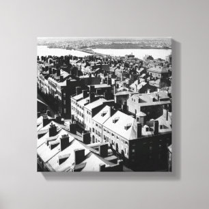 Impressão Em Tela 1859: A cidade de Boston, Massachusetts