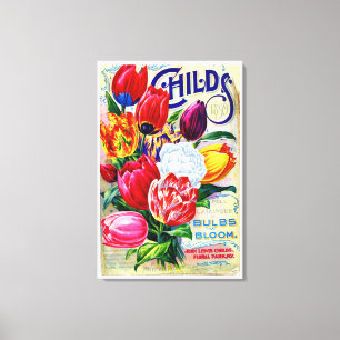 Impressão Em Tela 1899 John Lewis Childs Horticulture Floral Vintage