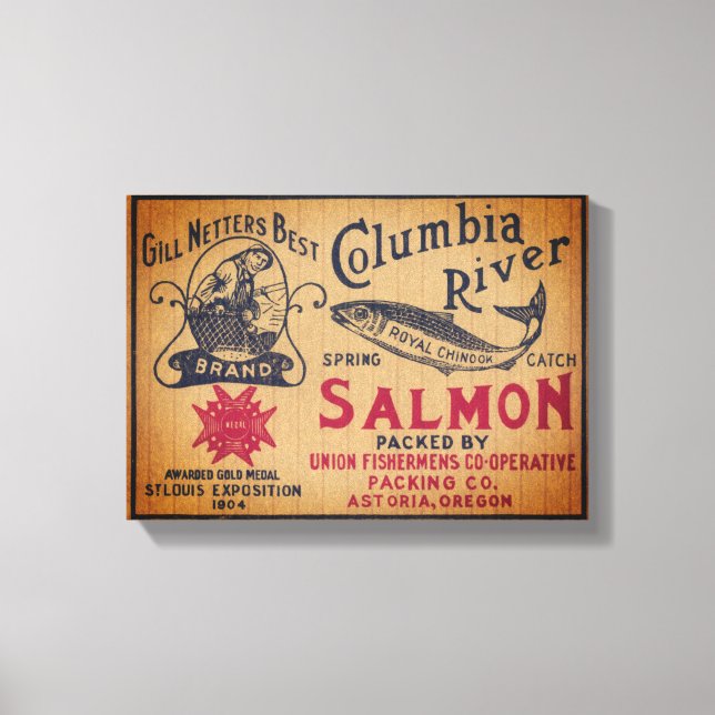 Impressão Em Tela "1904 Gil Netter's Melhor" (Frente)