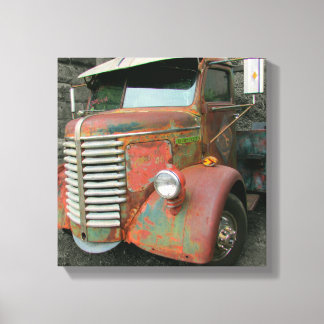 Impressão Em Tela 1947 Diamond T Wreck