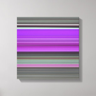 Impressão Em Tela #1 abstrato: Roxo e cinza