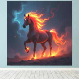 Impressão Em Tela „2026 – Das Jahr des Feuerpferds“