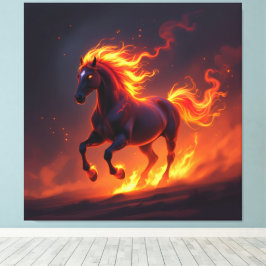 Impressão Em Tela „2026 – Das Jahr des Feuerpferds“