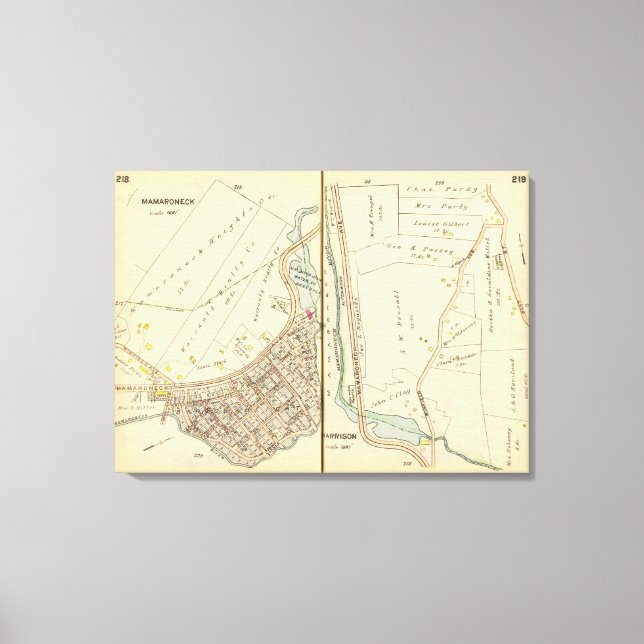 Impressão Em Tela 218219 Mamaroneck, Harrison (Frente)